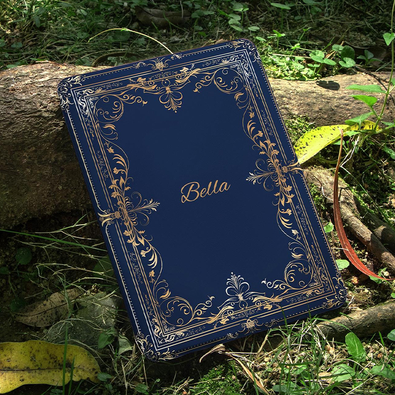 Personalized Retro Book Cover Style Teacher Kindle Cace