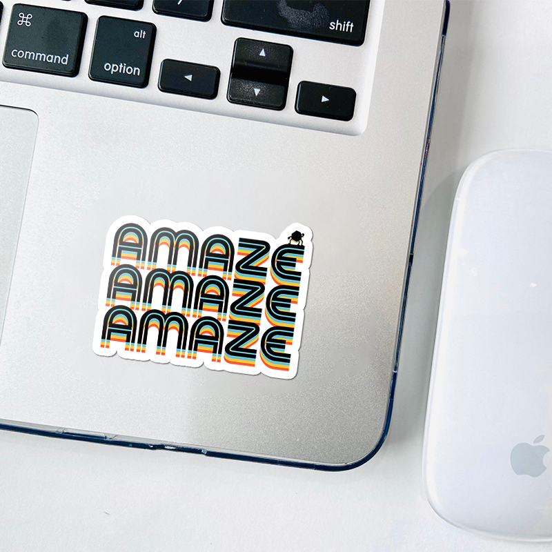 Amaze Rocky Rainbow Teacher Stickers