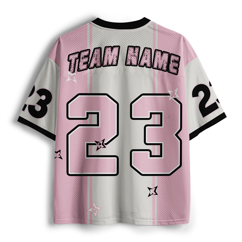 Personalized Team Name And Number Football Teacher Mesh Jersey