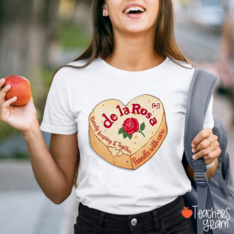 De La Rosa Valentines Day Spanish Teacher T-Shirt