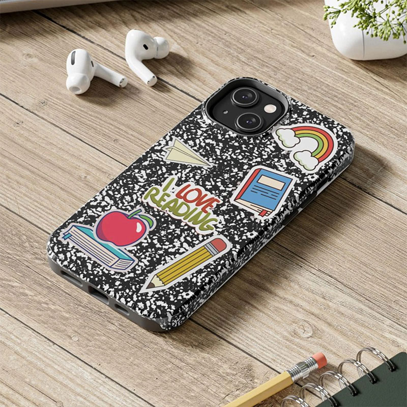 I Love Reading Teacher Phone Case