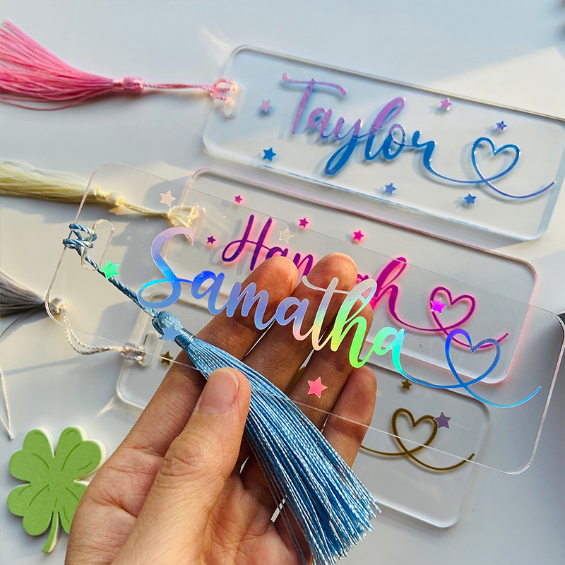 Personalized Name Teacher Bookmark