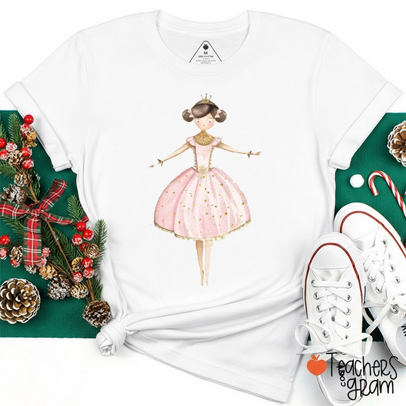 Personalized Christmas Stage Play Teacher T-Shirt