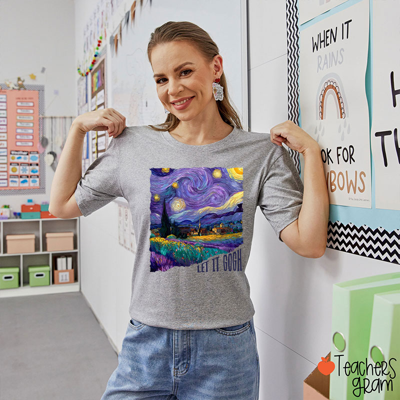 Art Lover Teacher T-Shirt