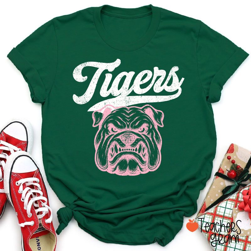 Personalized Mascot Team Name Teacher T-Shirt