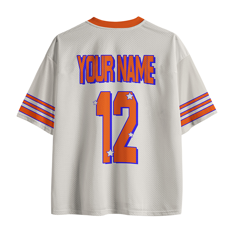 Personalized Team Name Circle Game Day Teacher Mesh Jersey