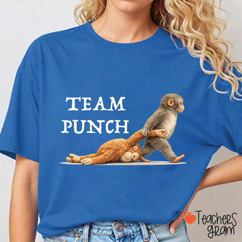 Team Punch Comfort Colors Teacher T-Shirt