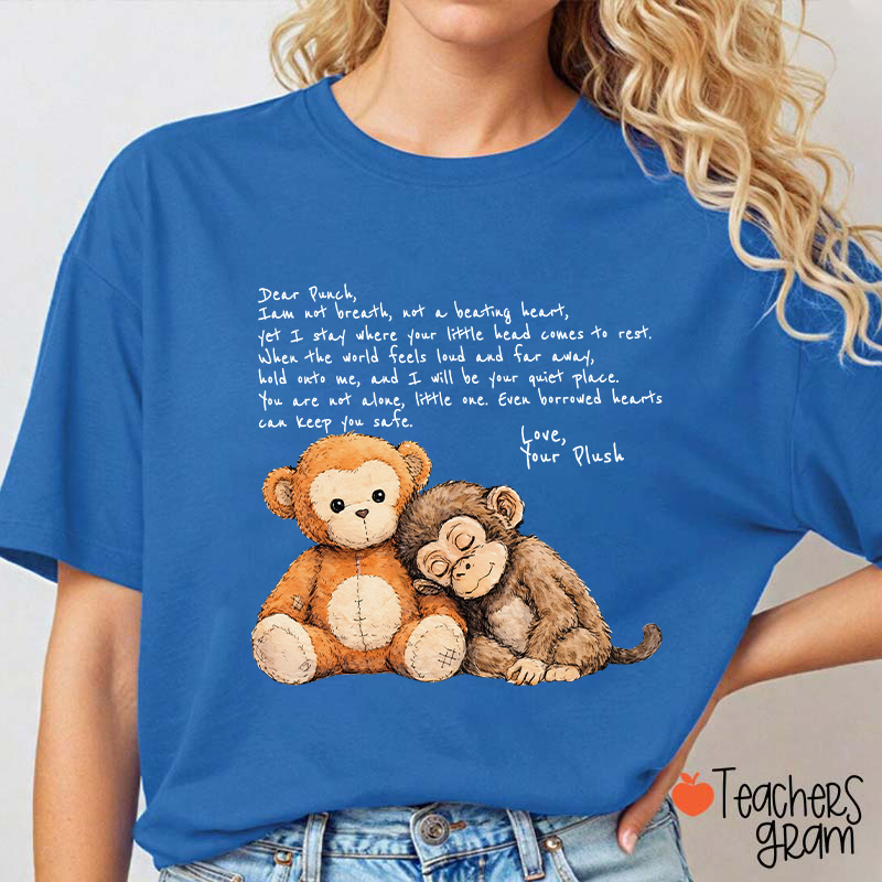 Comfort Colors Dear Punch Plush Teacher T-Shirt