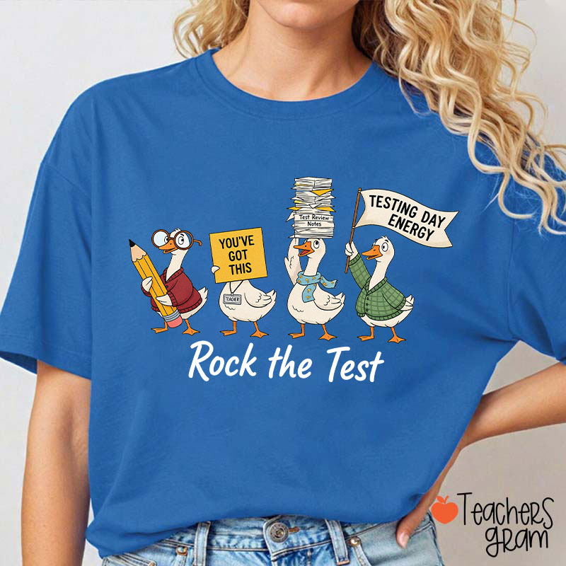 You've Got This Testing Day Energy Rock The Test Teacher T-Shirt