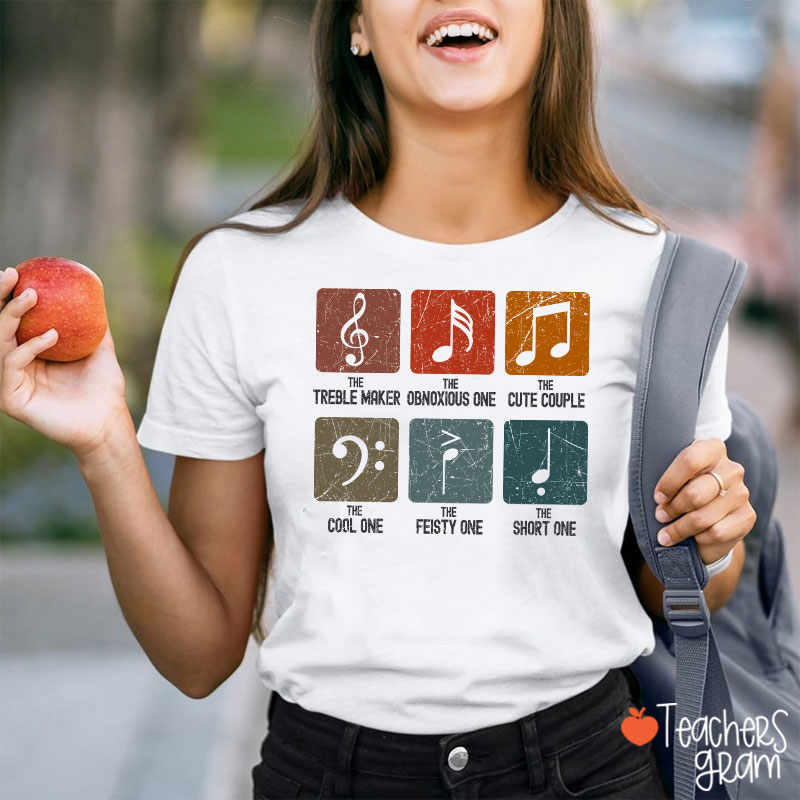 The Treble Maker The Obnoxious One Funny Music Teacher T-Shirt