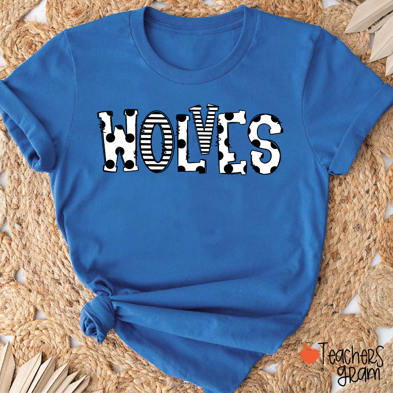 Personalized Mascot Game Day Teacher T-Shirt