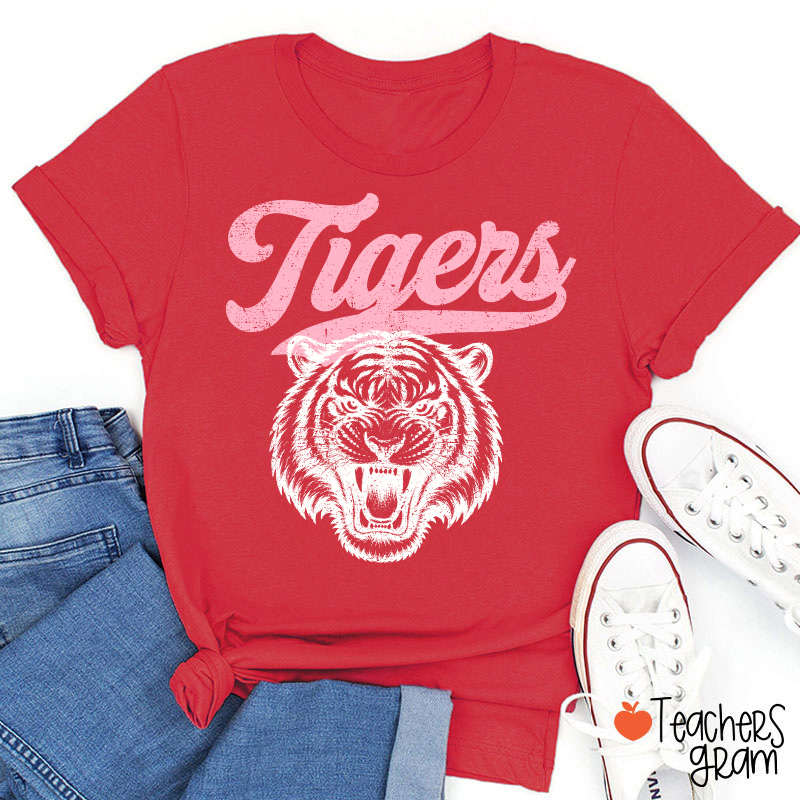 Personalized Mascot Team Name Teacher T-Shirt