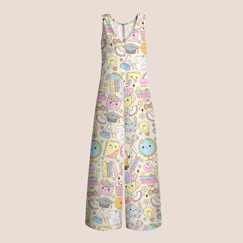 School Vibes Teacher Jumpsuit