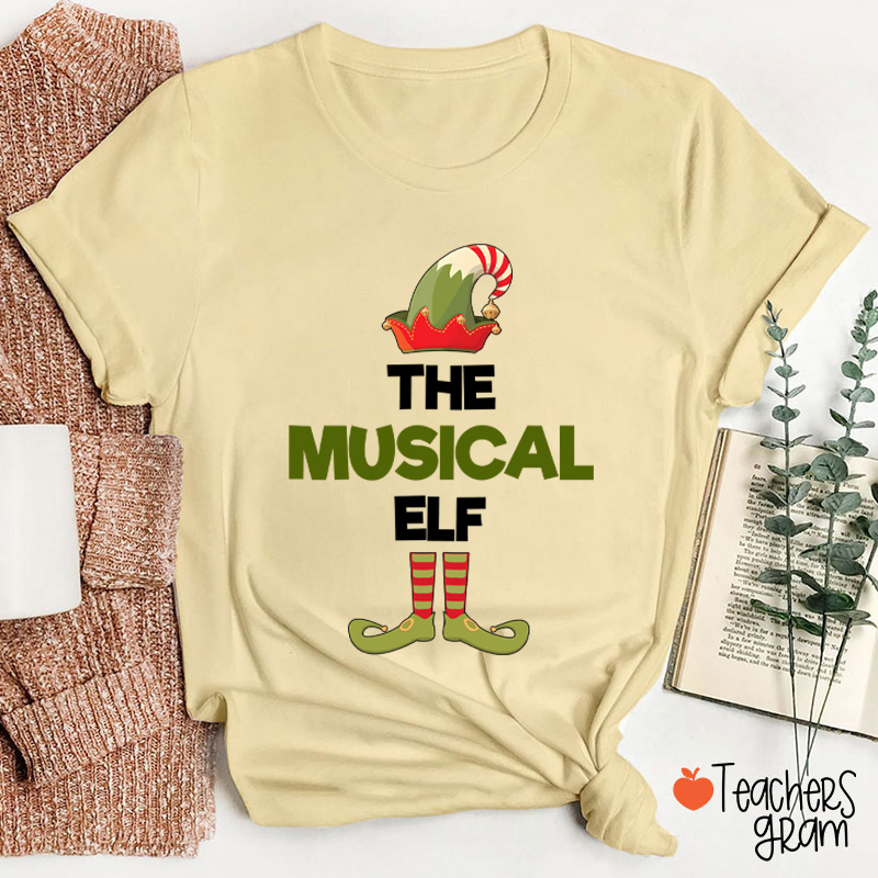 Personalized Subject The Musical Elf Teacher T-Shirt