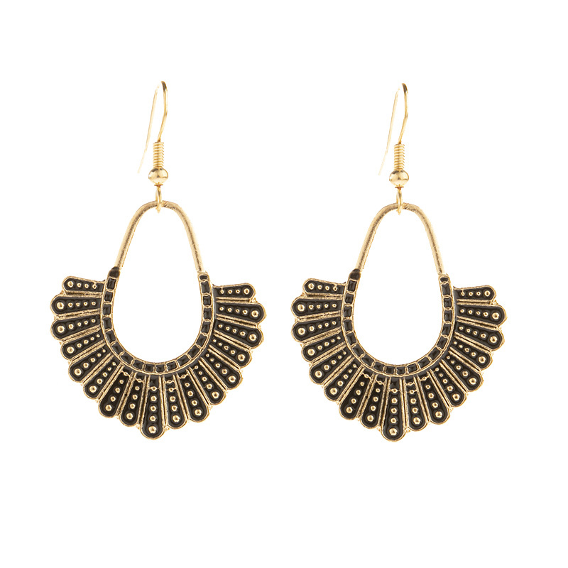 Chief Justice Collar Teacher Metal Earrings