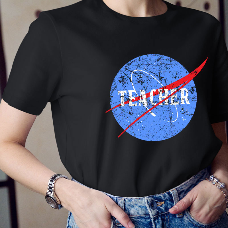 NASA Teacher Logo Teacher T-Shirt