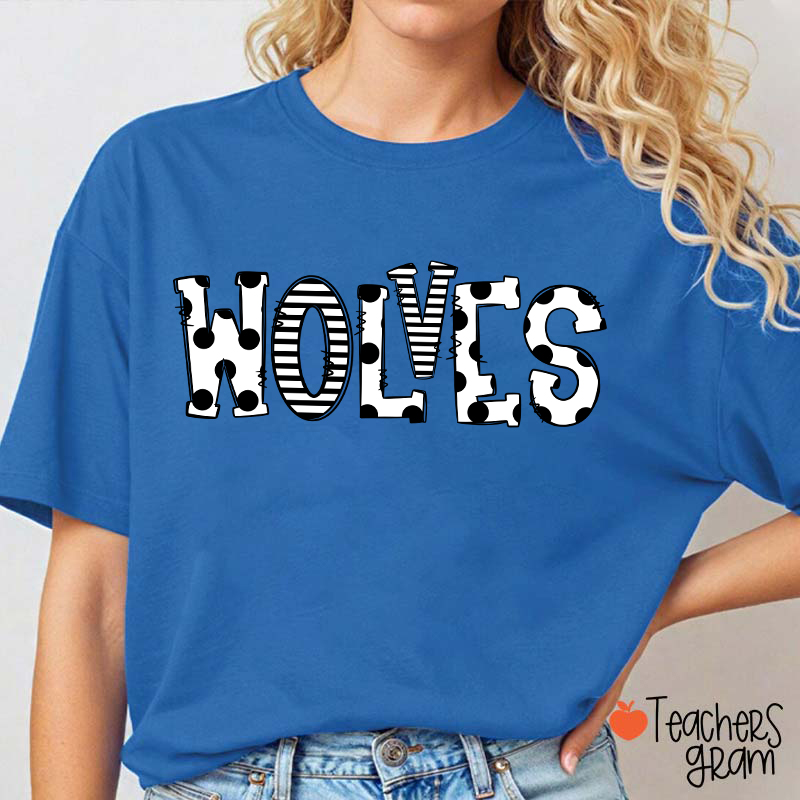 Personalized Mascot Game Day Teacher T-Shirt
