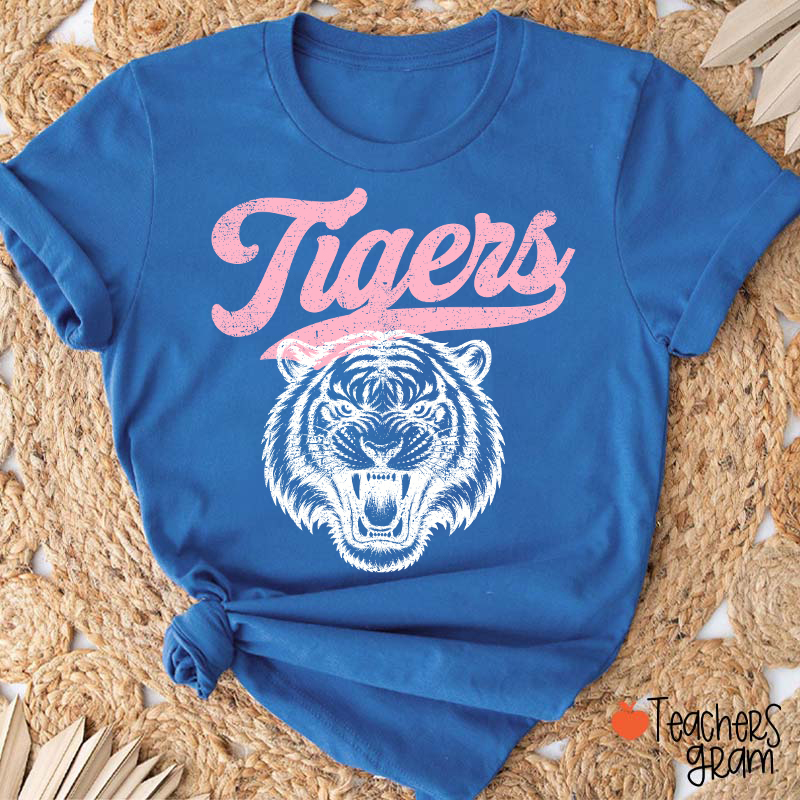 Personalized Mascot Team Name Teacher T-Shirt