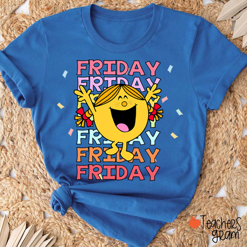 Friday It's Friyay Teacher T-Shirt