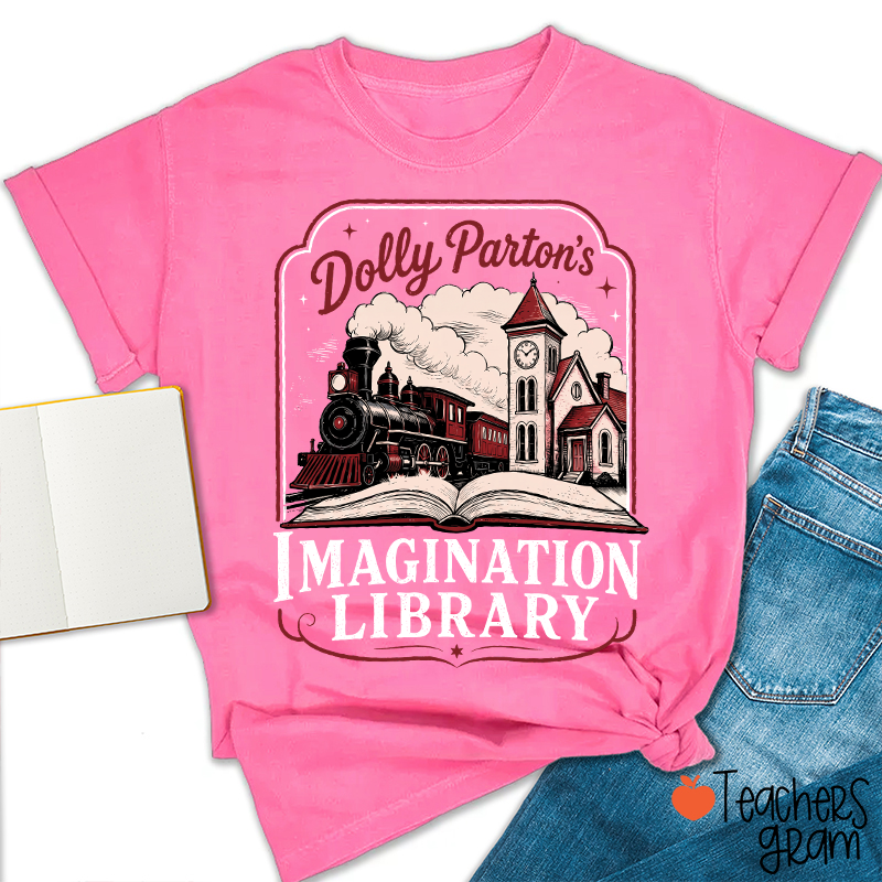 Dolly Parton's Imagination Library Teacher T‑Shirt