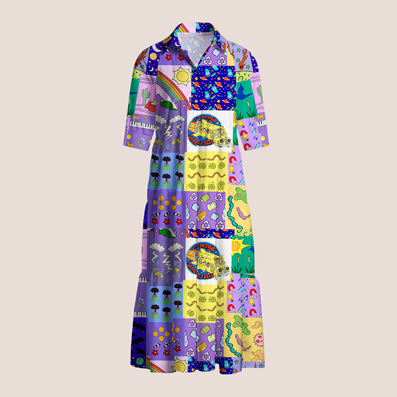 Take Chances Make Mistakes Get Messy Teacher Shirtdress