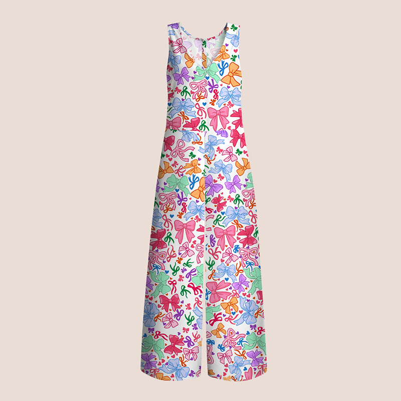 Coquette Bow Teacher Jumpsuit
