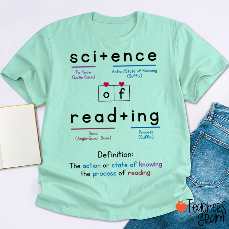 Science Of Reading Teacher T-Shirt