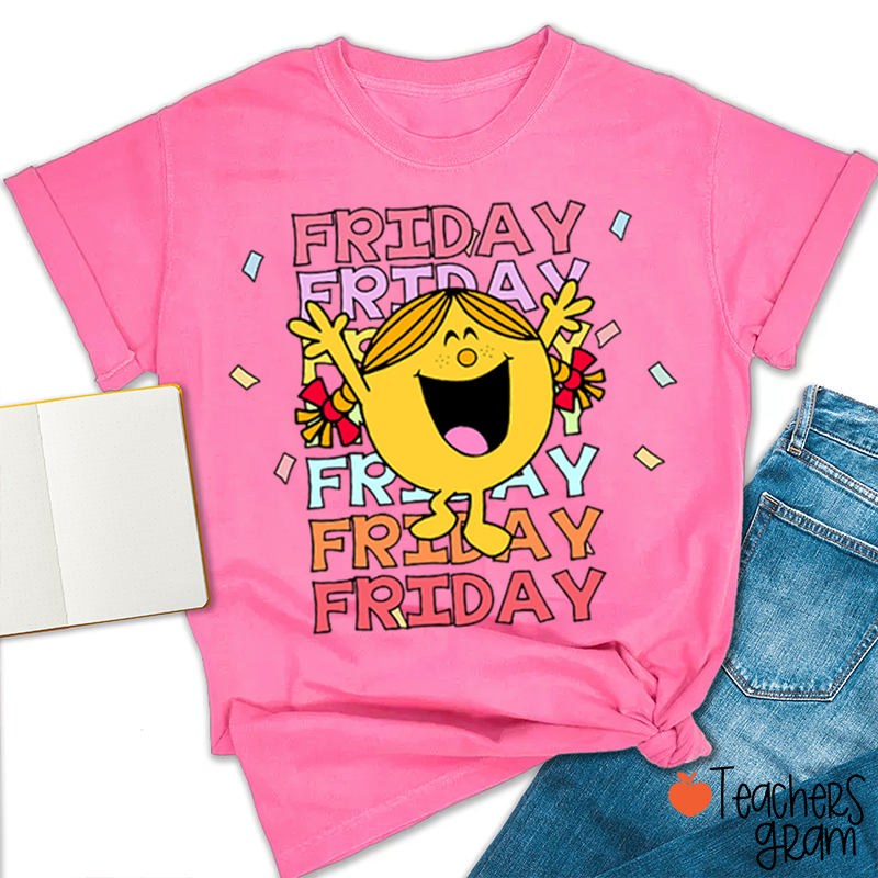 Friday It's Friyay Teacher T-Shirt