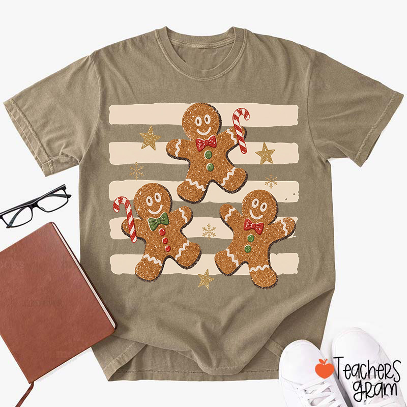 Christmas Ginger Gang Teacher T-Shirt