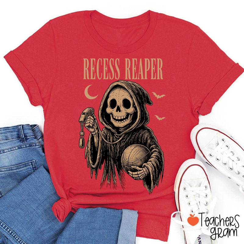 Personalized School Staff Vintage Halloween Vibes Teacher T-Shirt