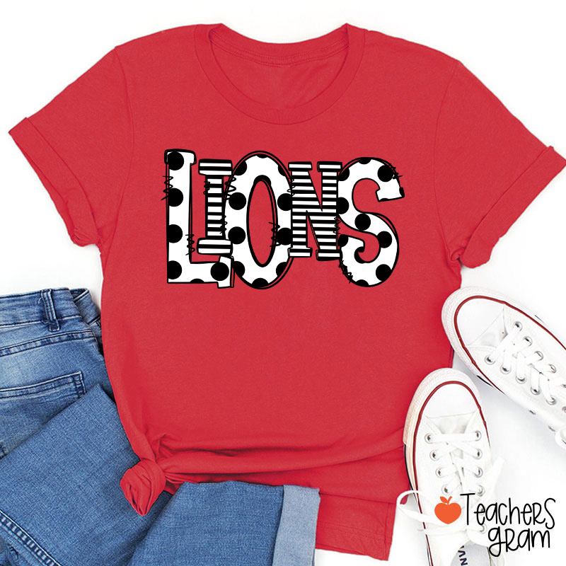Personalized Mascot Game Day Teacher T-Shirt