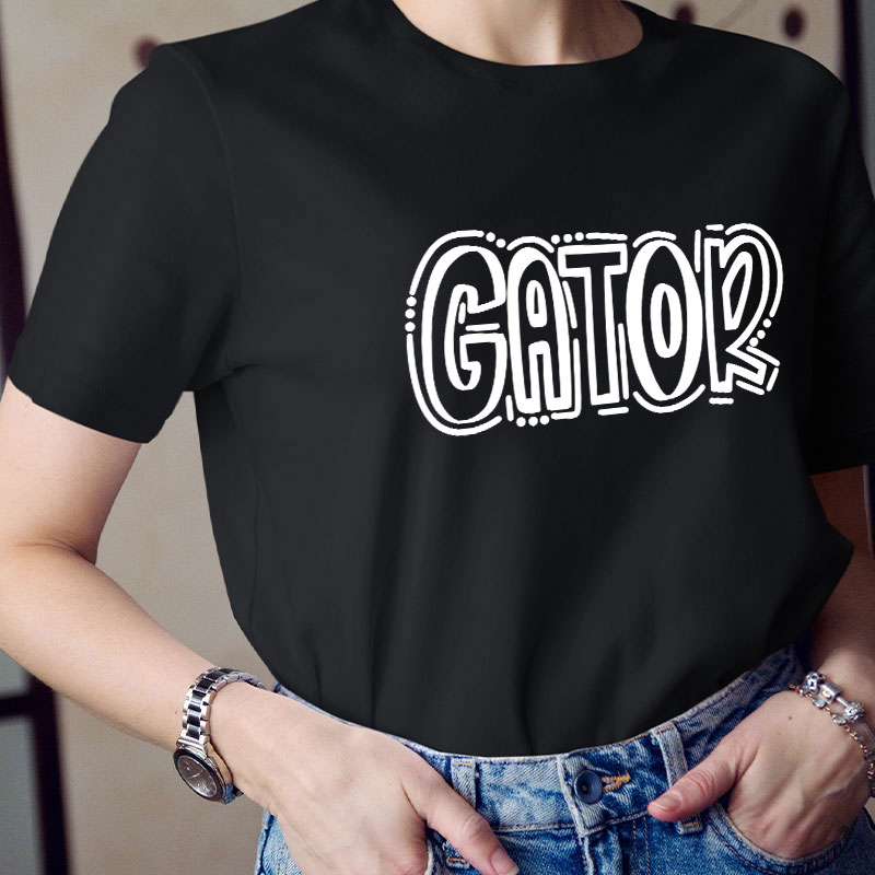 Personalized Mascot Cheer Up Team Teacher T-Shirt