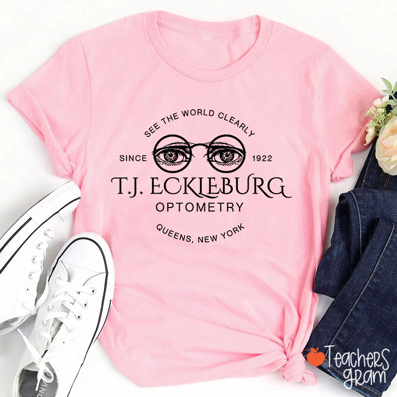 See The World Clearly Teacher T-Shirt