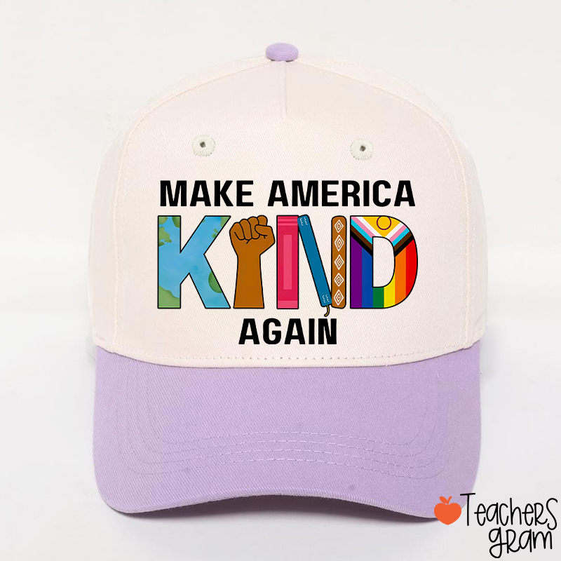 Make America Kind Again Teacher Baseball Cap