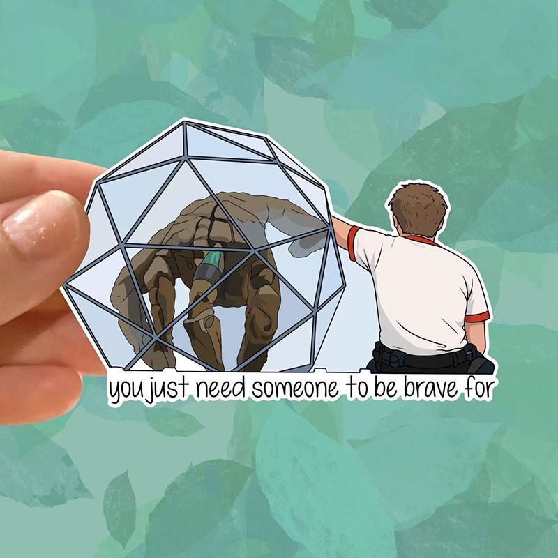 You Just Need Someone To Be Brave For Teacher Stickers