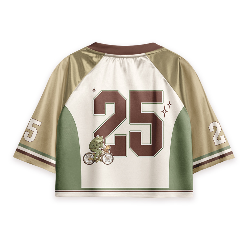 Off To Be Radical Left Scum Teacher Crop Jersey