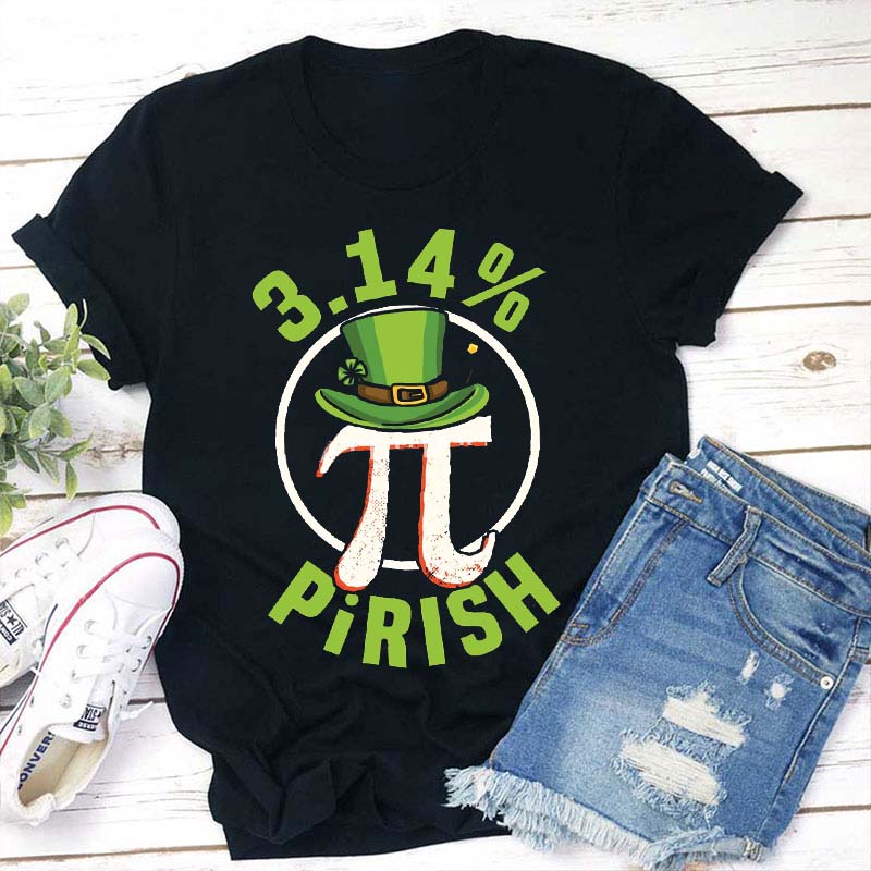 3.14 Percent Pirish Teacher T-Shirt