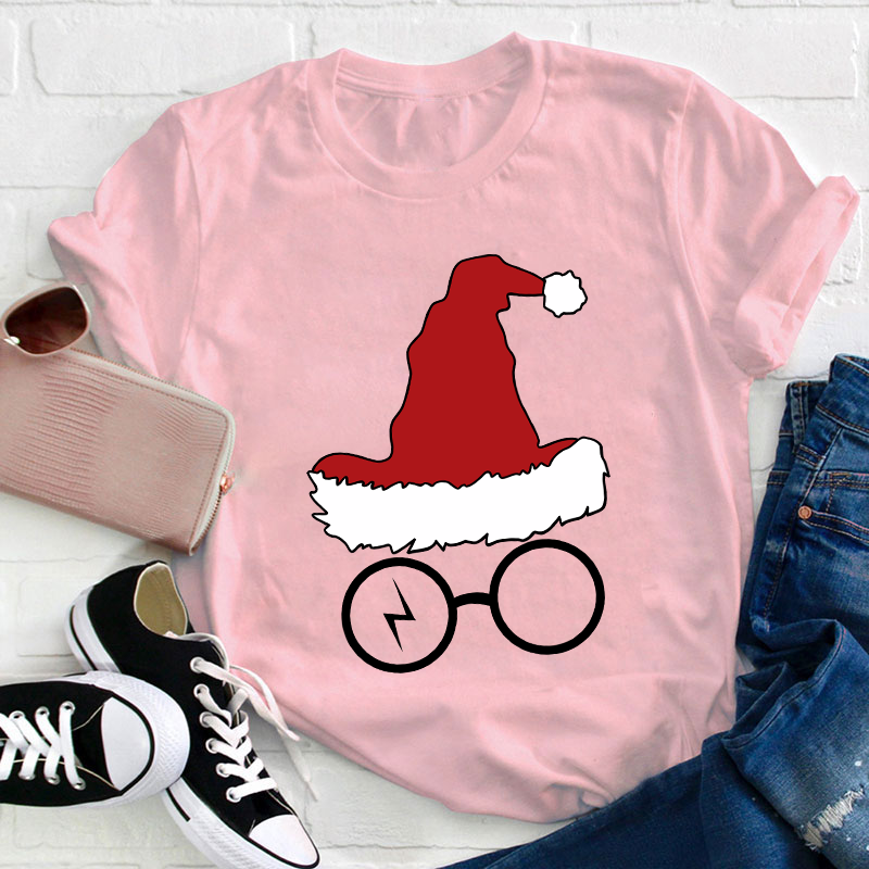 Feel The Magic Of Christmas Teacher T-Shirt