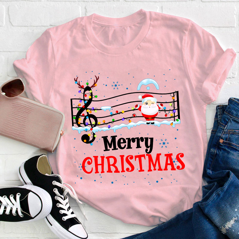 La La La Merry Christmas Teacher T-Shirt