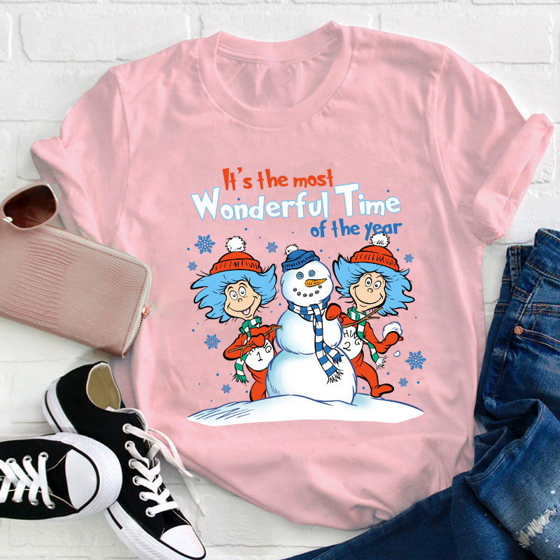 It's The Most Wonderful Time Of The Year Teacher T-Shirt