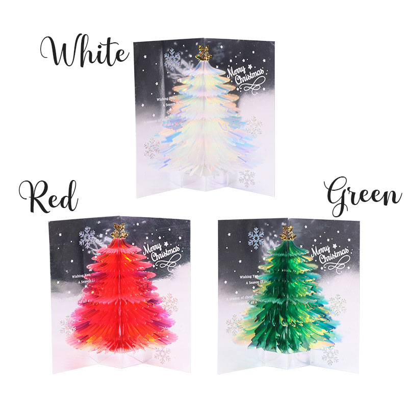3D Christmas Tree Greeting Card