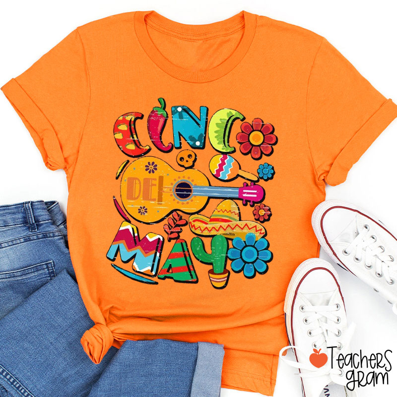 Cinco De Mayo Spanish Teacher T-Shirt