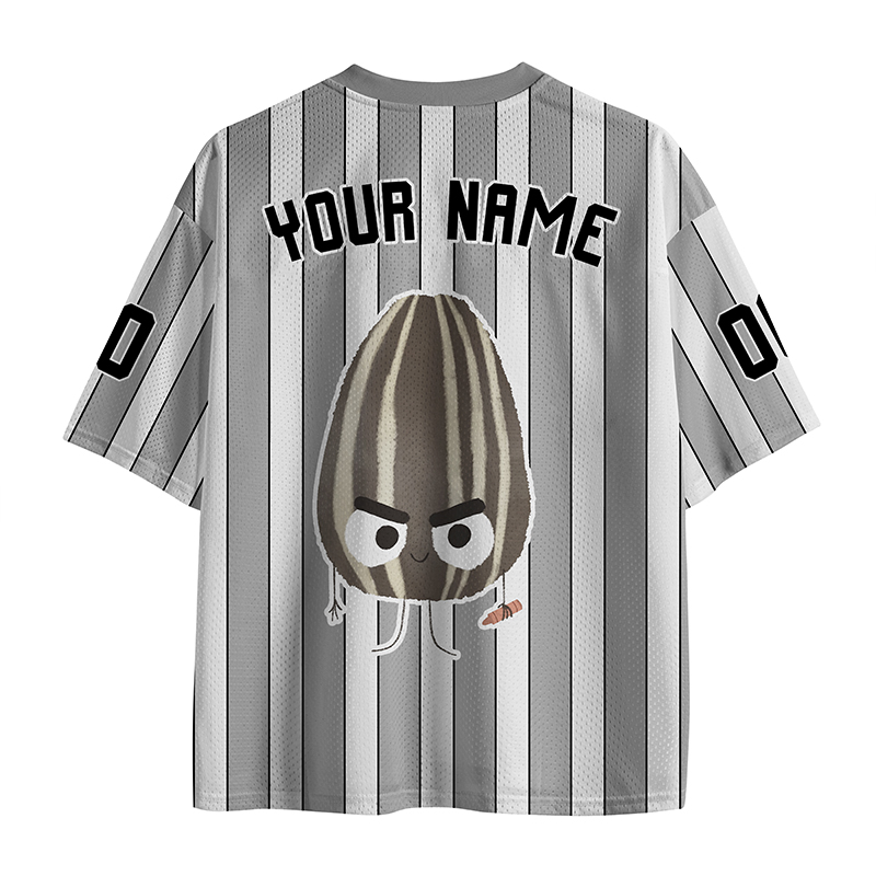Personalized Team Name And Number Melon Seeds Teacher Mesh Jersey