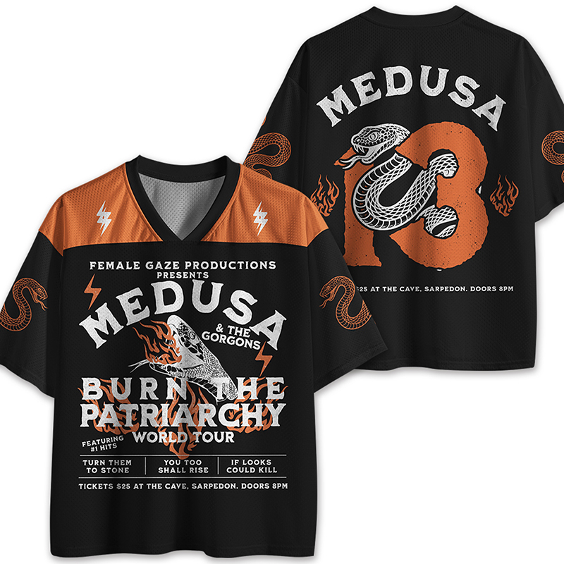 Female Gaze Productions Medusa Teacher Mesh Jersey