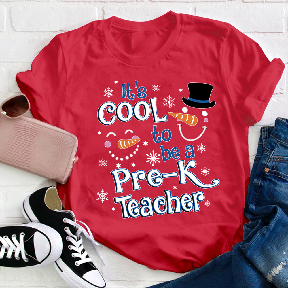 Personalized It's Cool To Be A Teacher T-Shirt