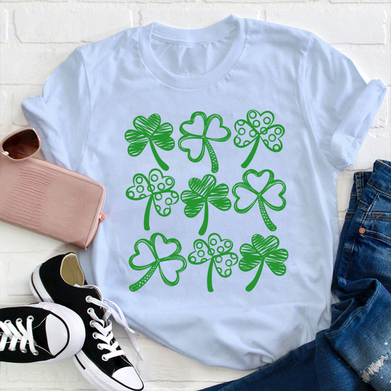 Lucky Clovers Teacher T-Shirt