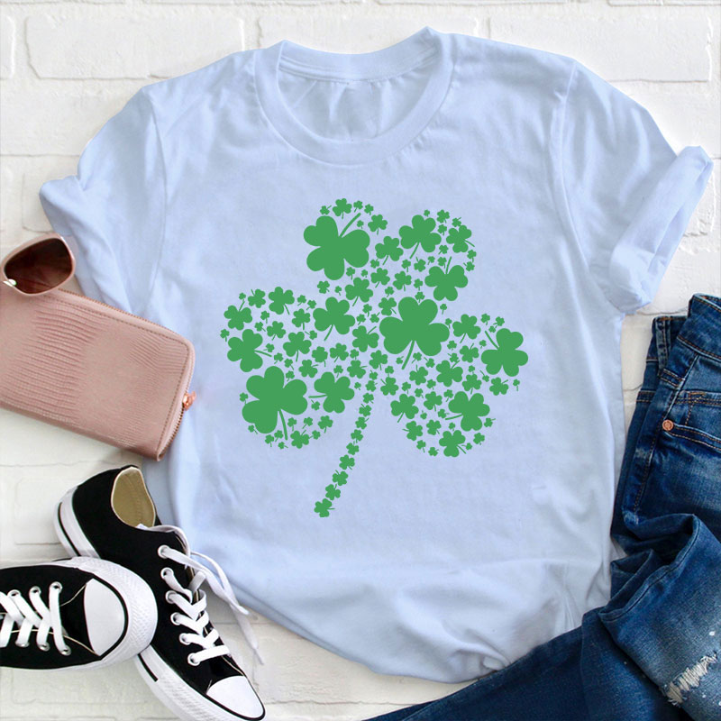 Lucky Shamrock Teacher T-Shirt