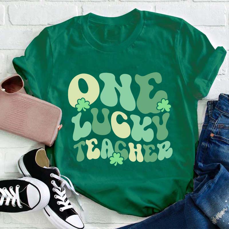 One Lucky Teacher T-Shirt