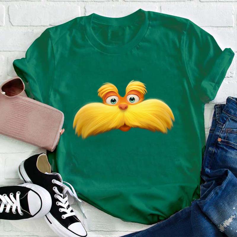 Cute Cartoon Character Expression Teacher T-Shirt