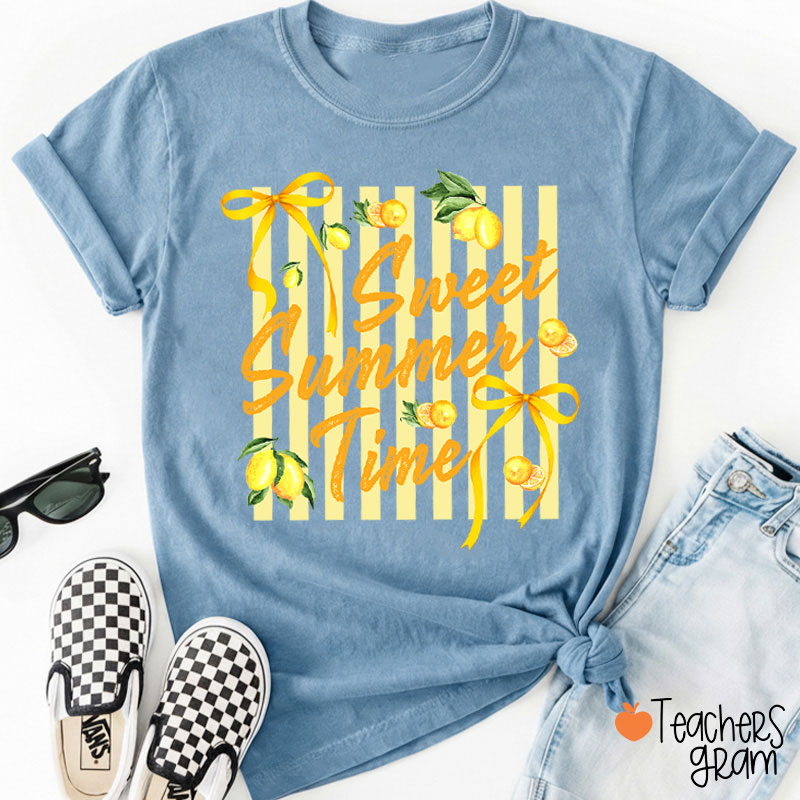 Sweet Summer Time Lemon Teacher T-Shirt